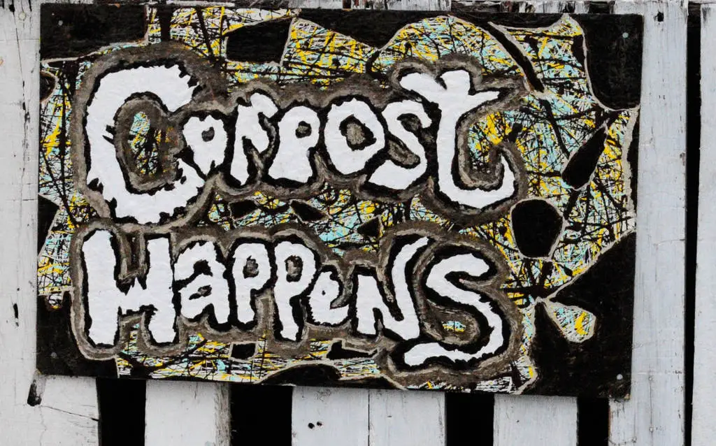 Compost sign