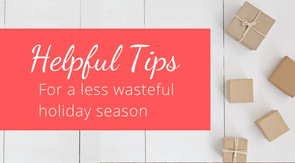 Helpful tips for low waste holidays