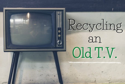 How do I recycle a TV?