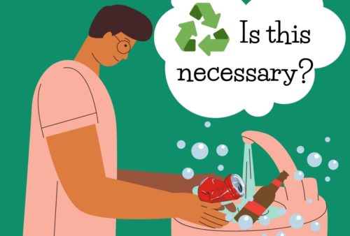 Do I need to rinse recyclables?