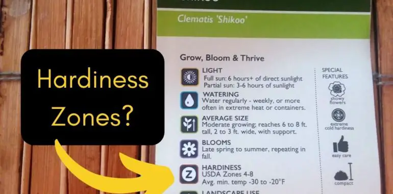 What is my garden zone or planting hardiness zone?