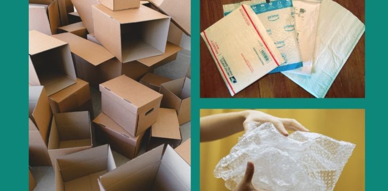 Recycling packing materials