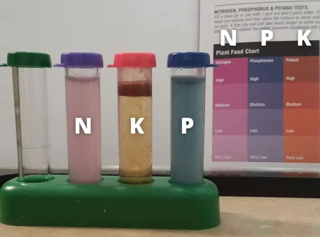 Home soil tests - results