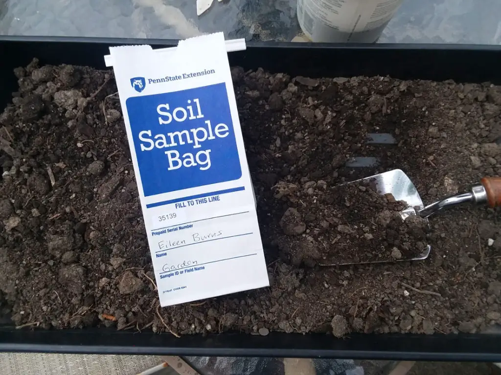 Lab soil test