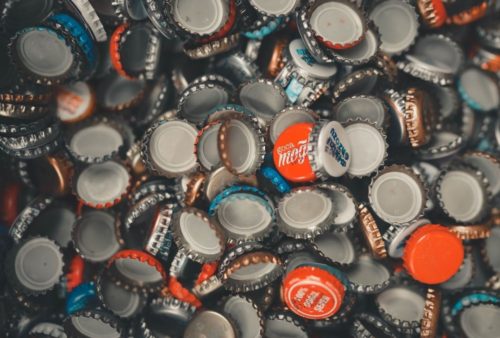 Are metal bottle caps recyclable?