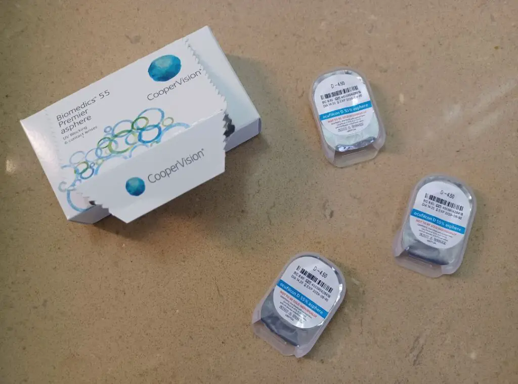 Recycling contact lenses and packaging