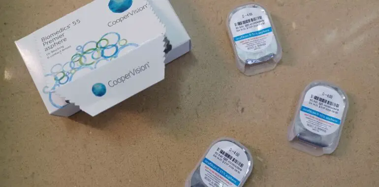 Recycling contact lenses and packaging